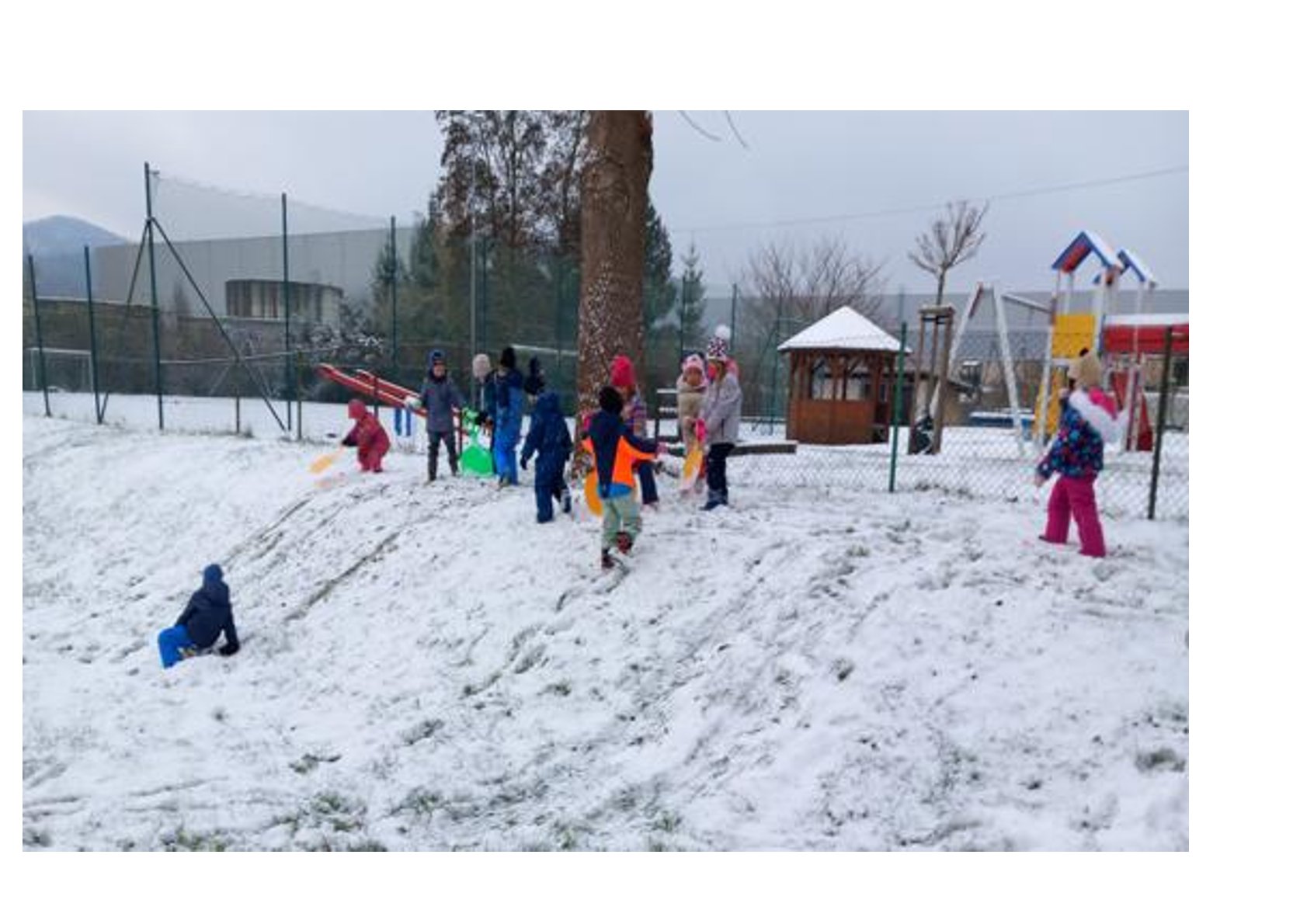 První sněhová nadílka