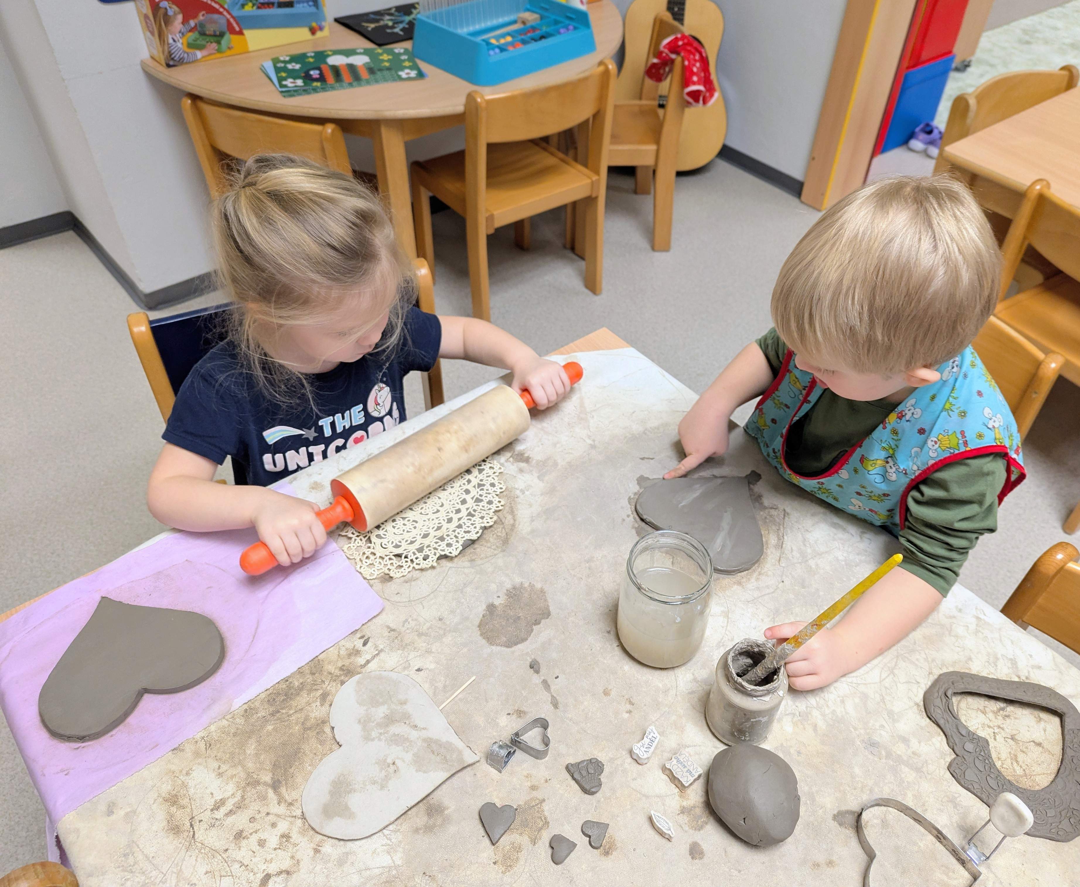 Keramická dílnička - Srdíčko pro maminku