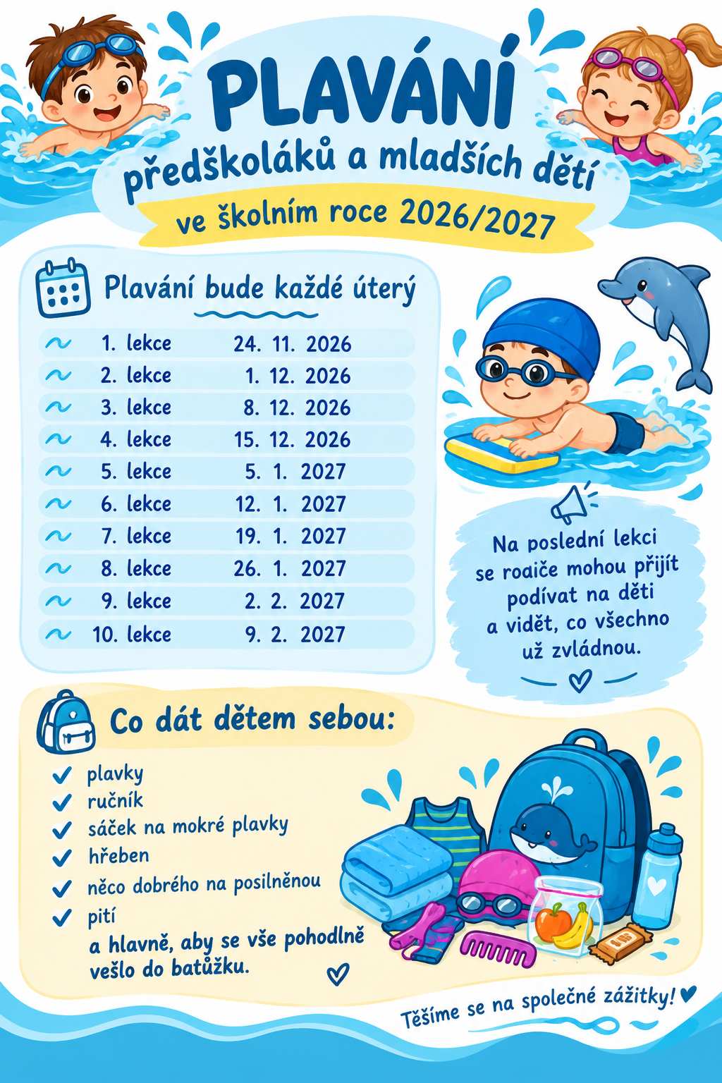 Plavání -  Hurá do vody
